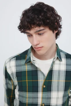 Online Springfield Chemise &agrave; carreaux tartan