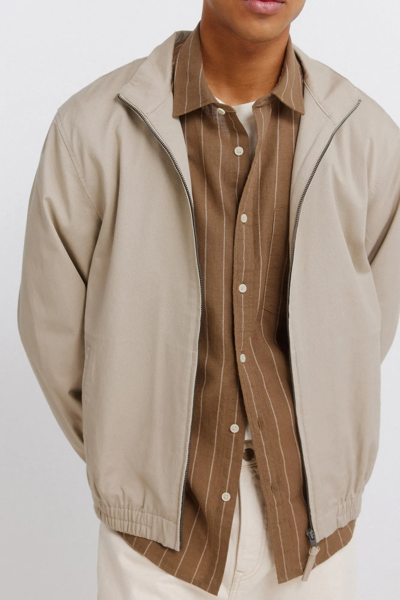 Outlet Springfield Chemise à rayures en lin