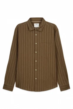 Outlet Springfield Chemise à rayures en lin