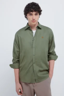 Hot Springfield Chemise en flanelle à coudières
