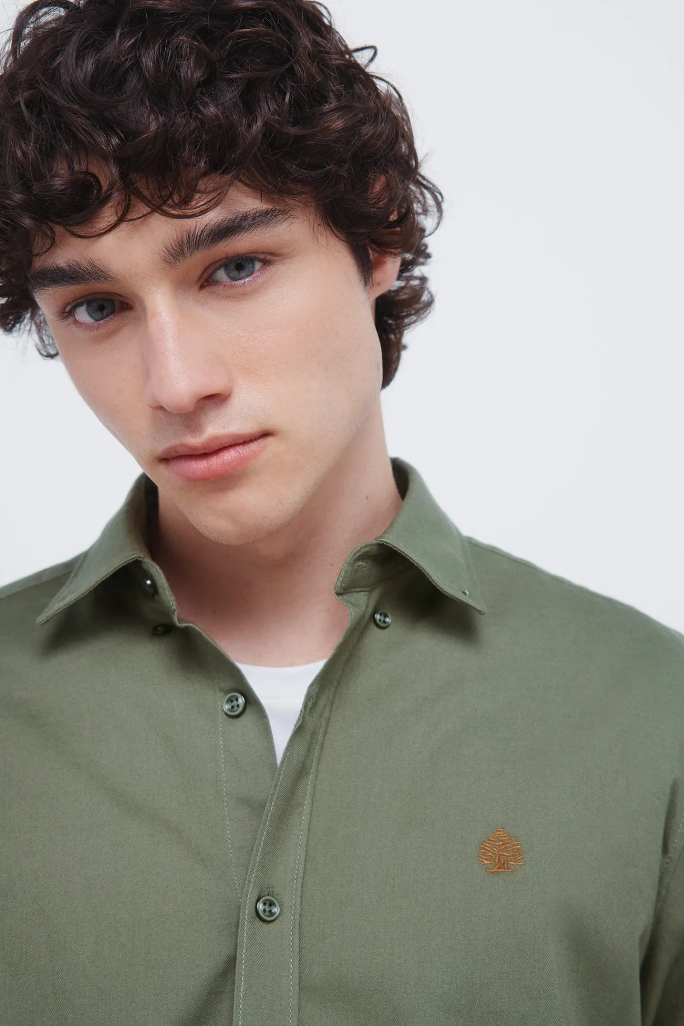Hot Springfield Chemise en flanelle à coudières