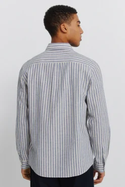 Outlet Springfield Chemise en lin à rayures