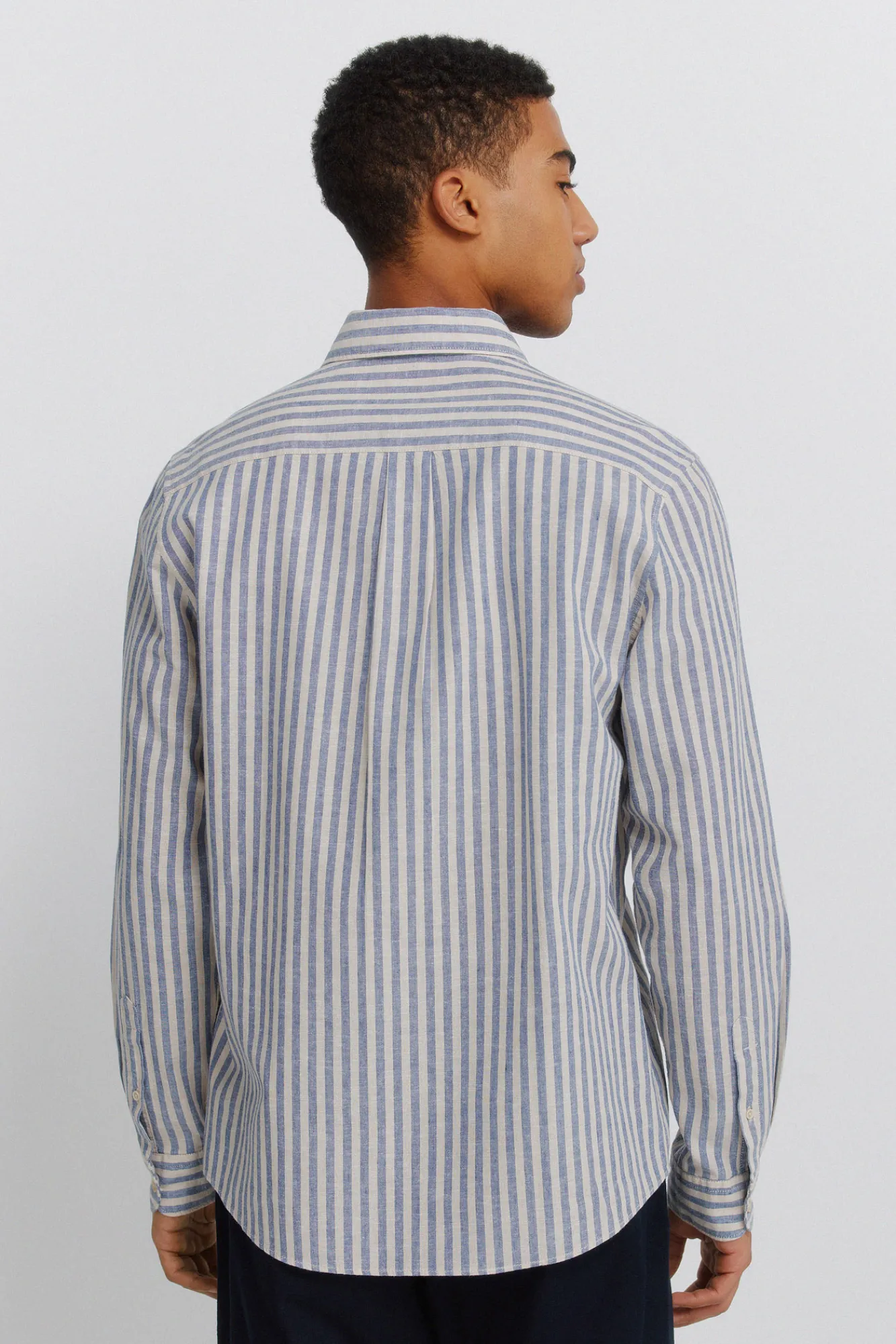 Outlet Springfield Chemise en lin à rayures