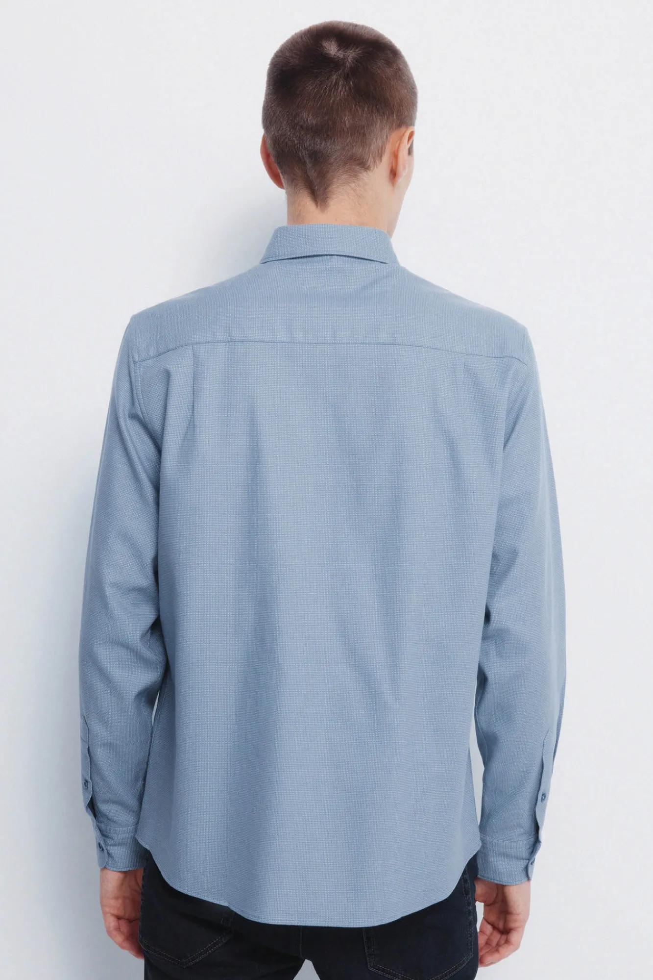 Sale Springfield Chemise habillée structurée bicolore
