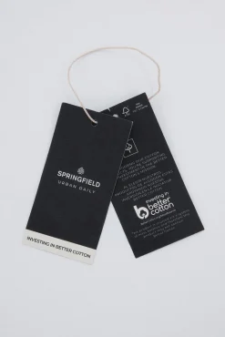 Sale Springfield Chemise habillée structurée bicolore