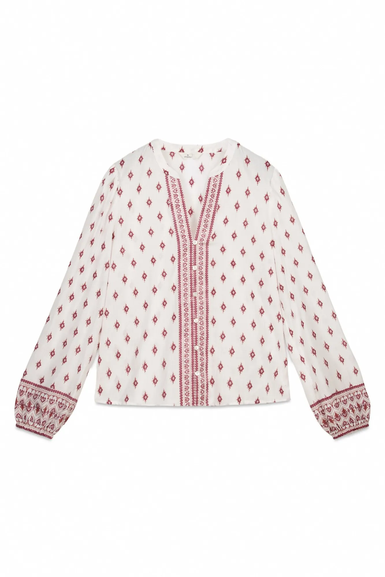 Springfield Chemise manches longues imprimée