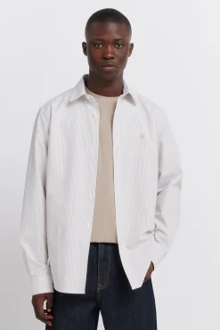 Clearance Springfield Chemise oxford à rayures infroissable