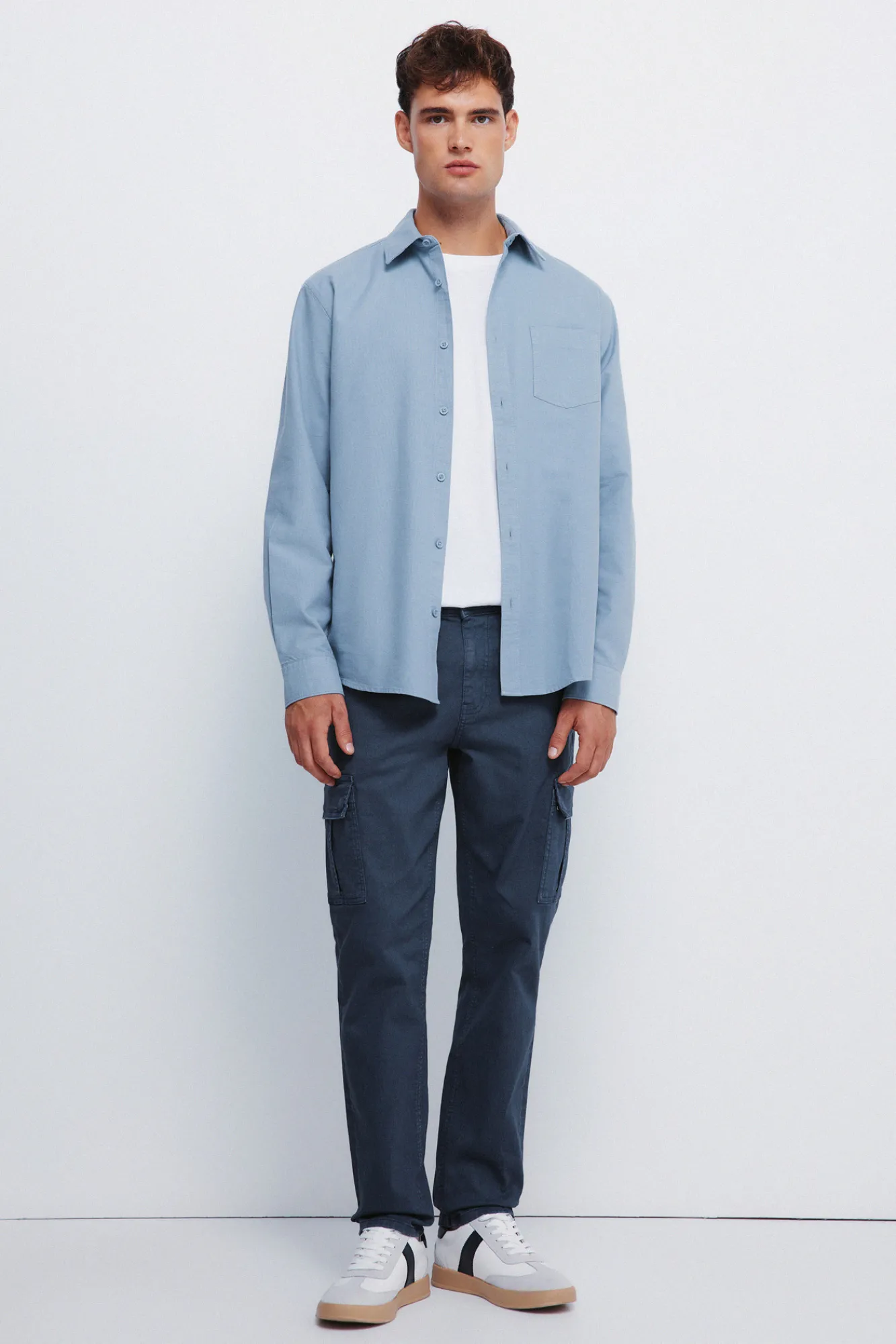 Springfield Chemise Oxford colorée