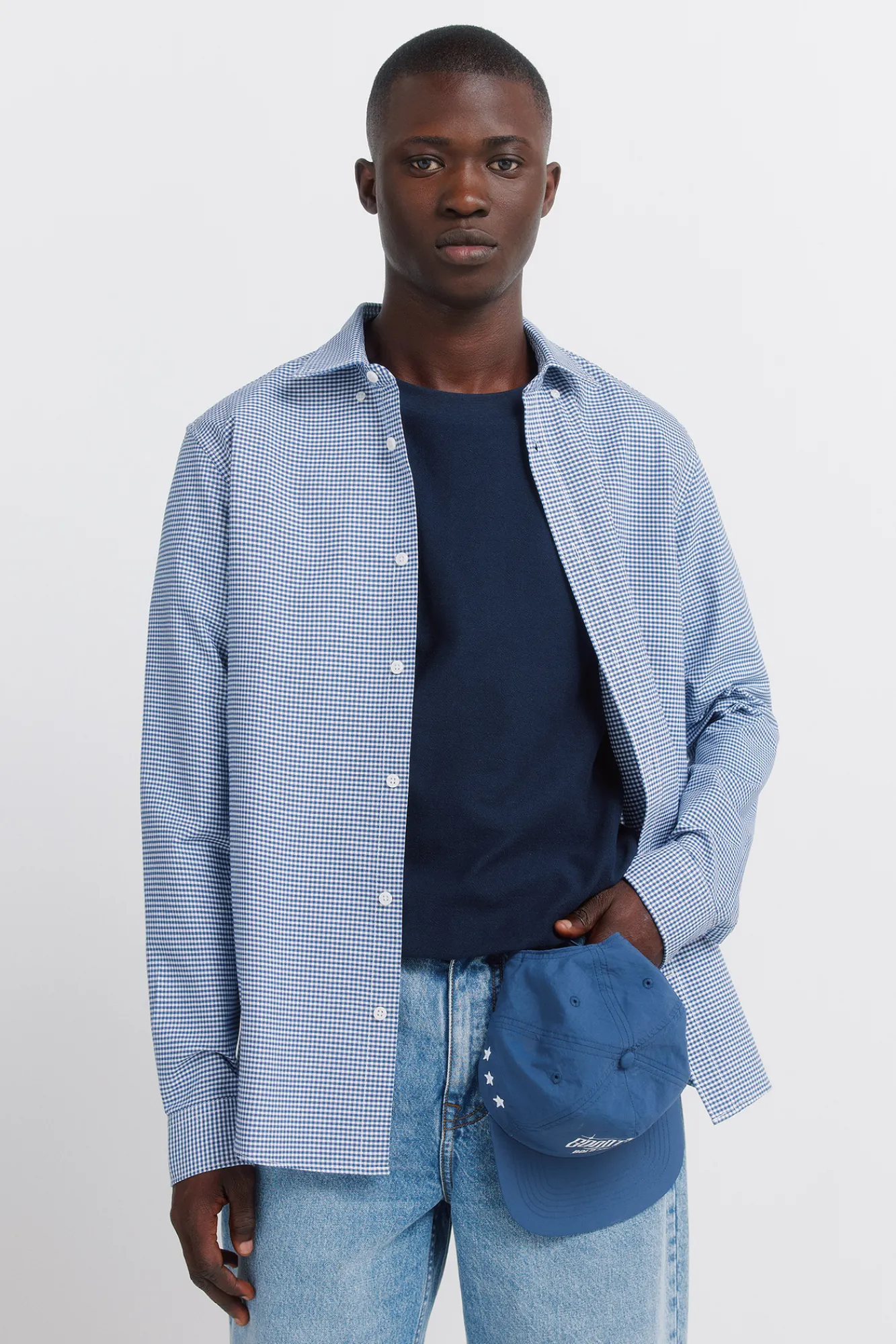Outlet Springfield Chemise oxford vichy infroissable