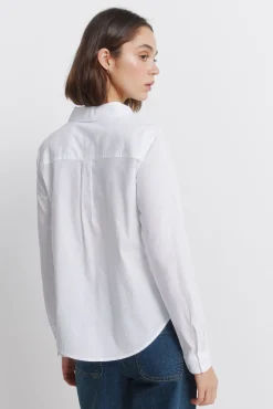Springfield Chemise plissée manches longues
