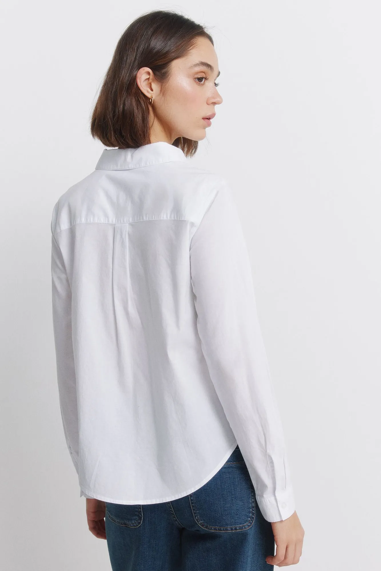Springfield Chemise plissée manches longues