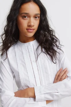 Sale Springfield Chemise romantique dentelle