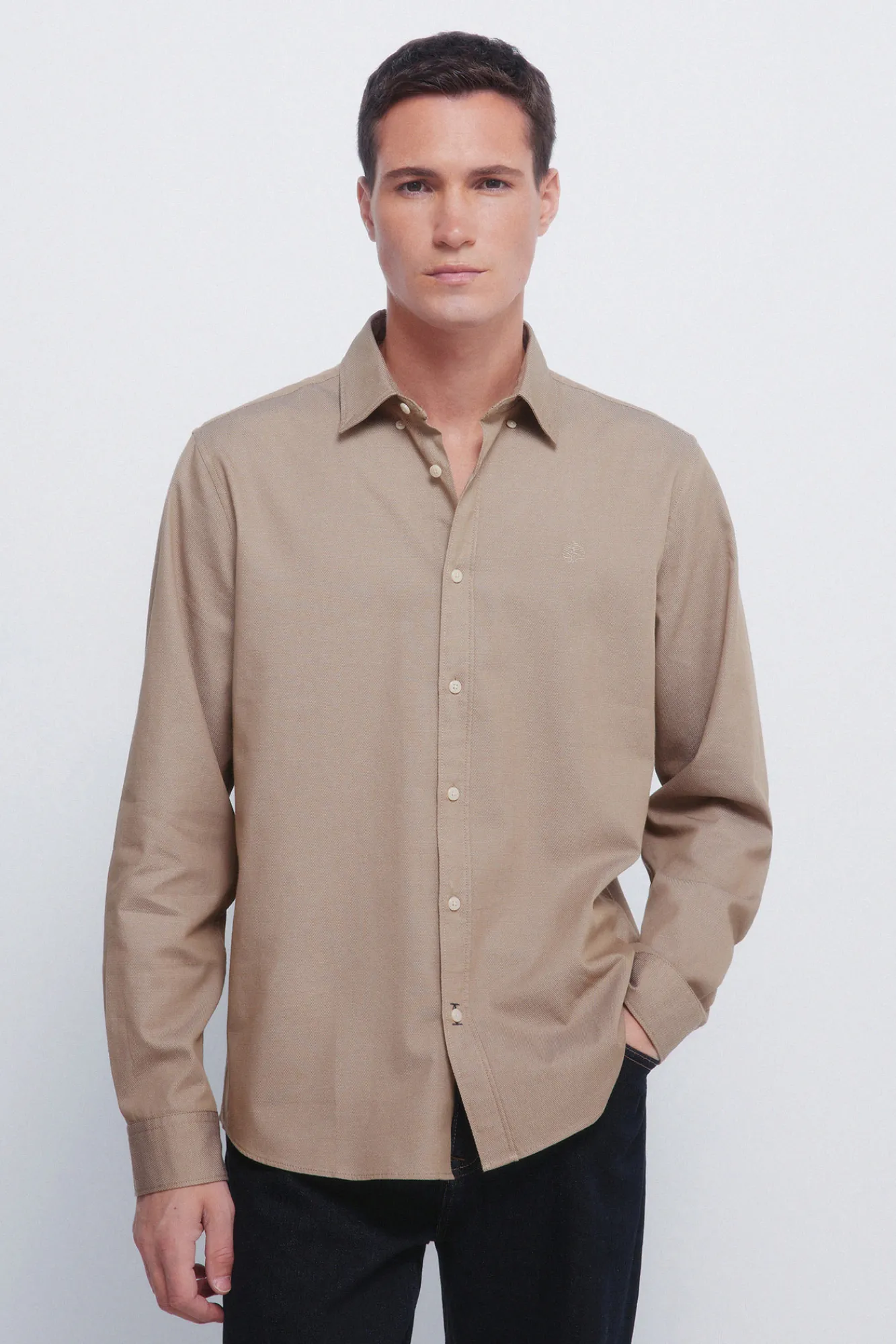 Best Springfield Chemise structurée bicolore