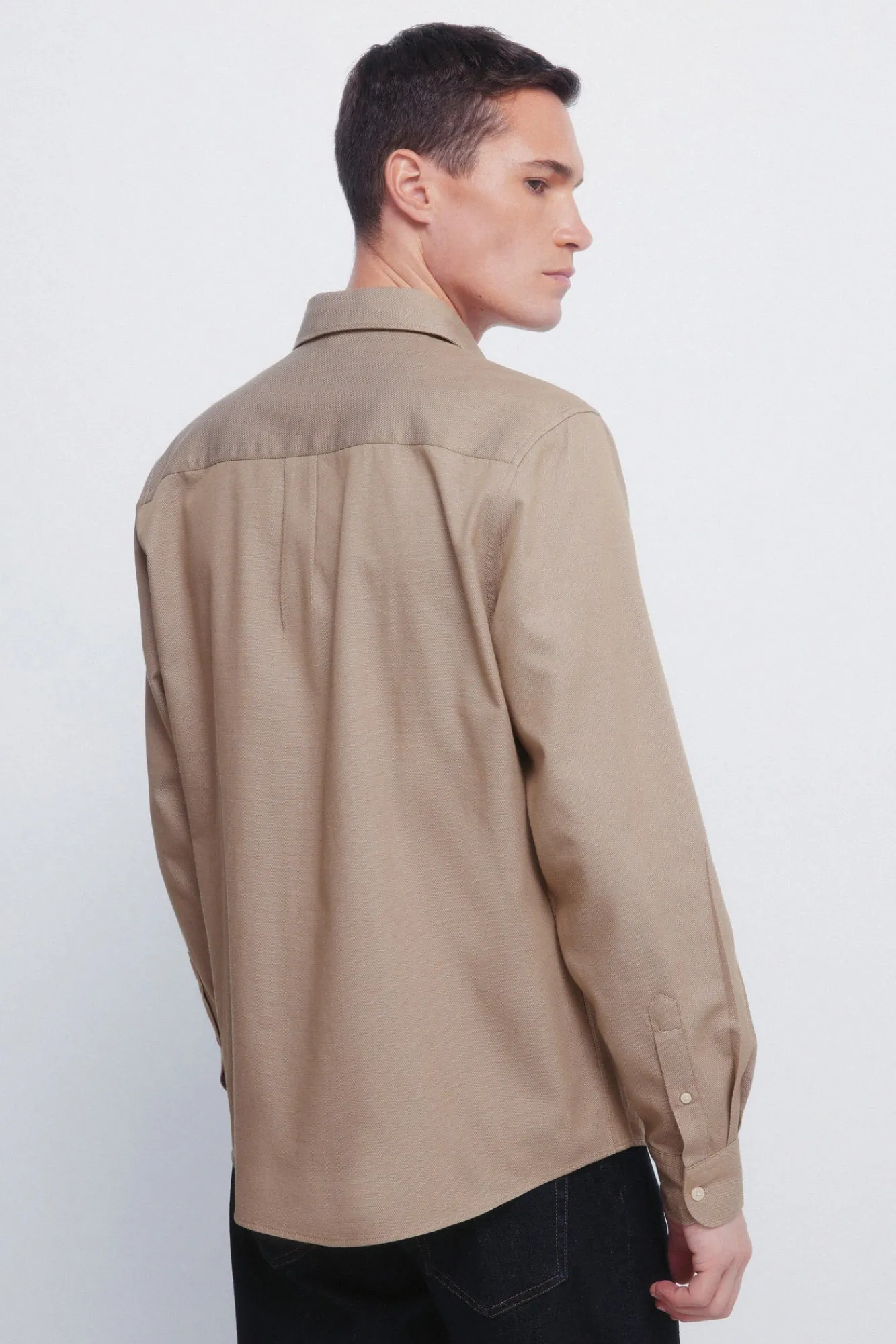 Best Springfield Chemise structurée bicolore