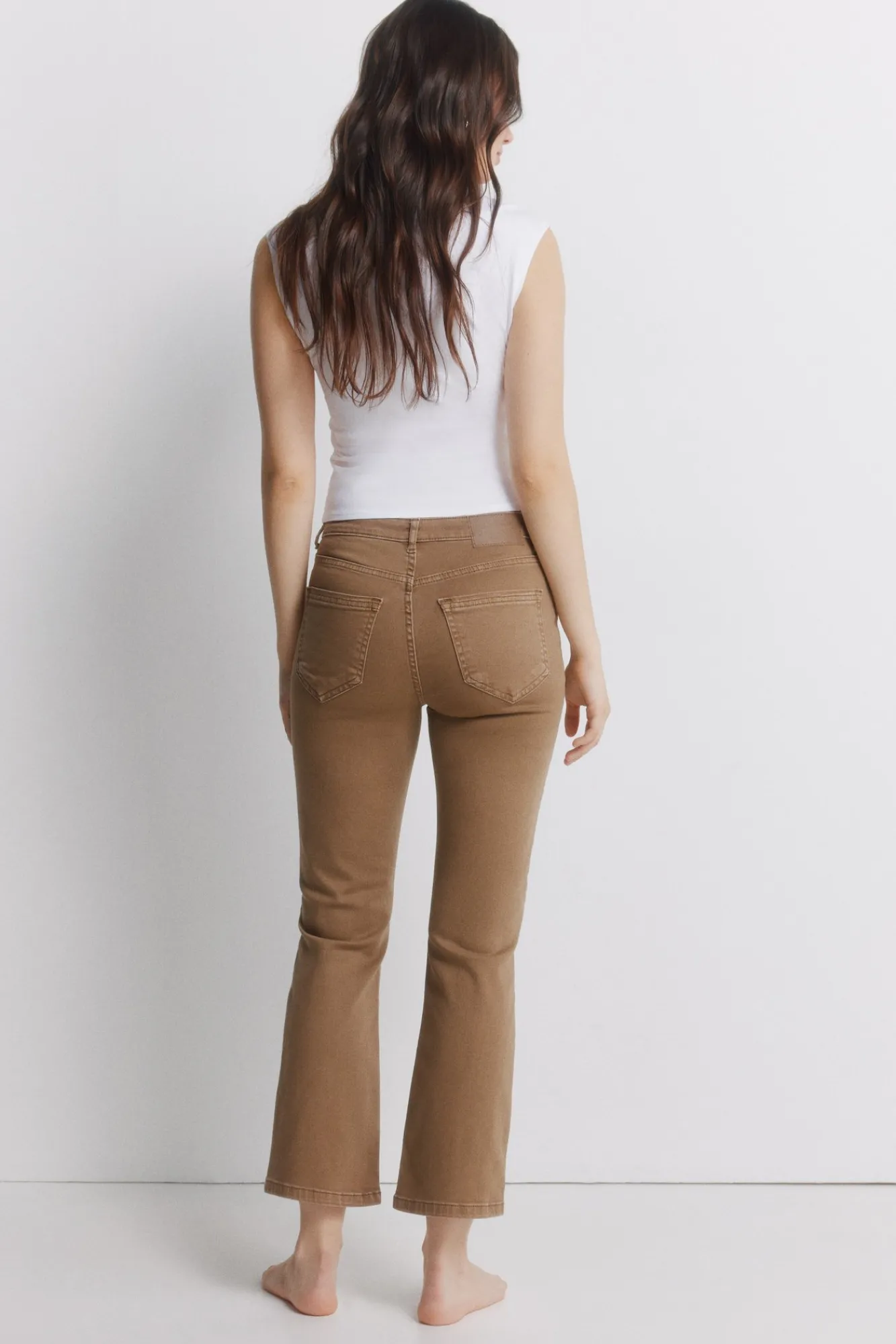 New Springfield Couleur du jeans Kick Flare nude