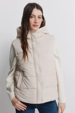 Best Springfield Gilet matelass&eacute; avec capuche