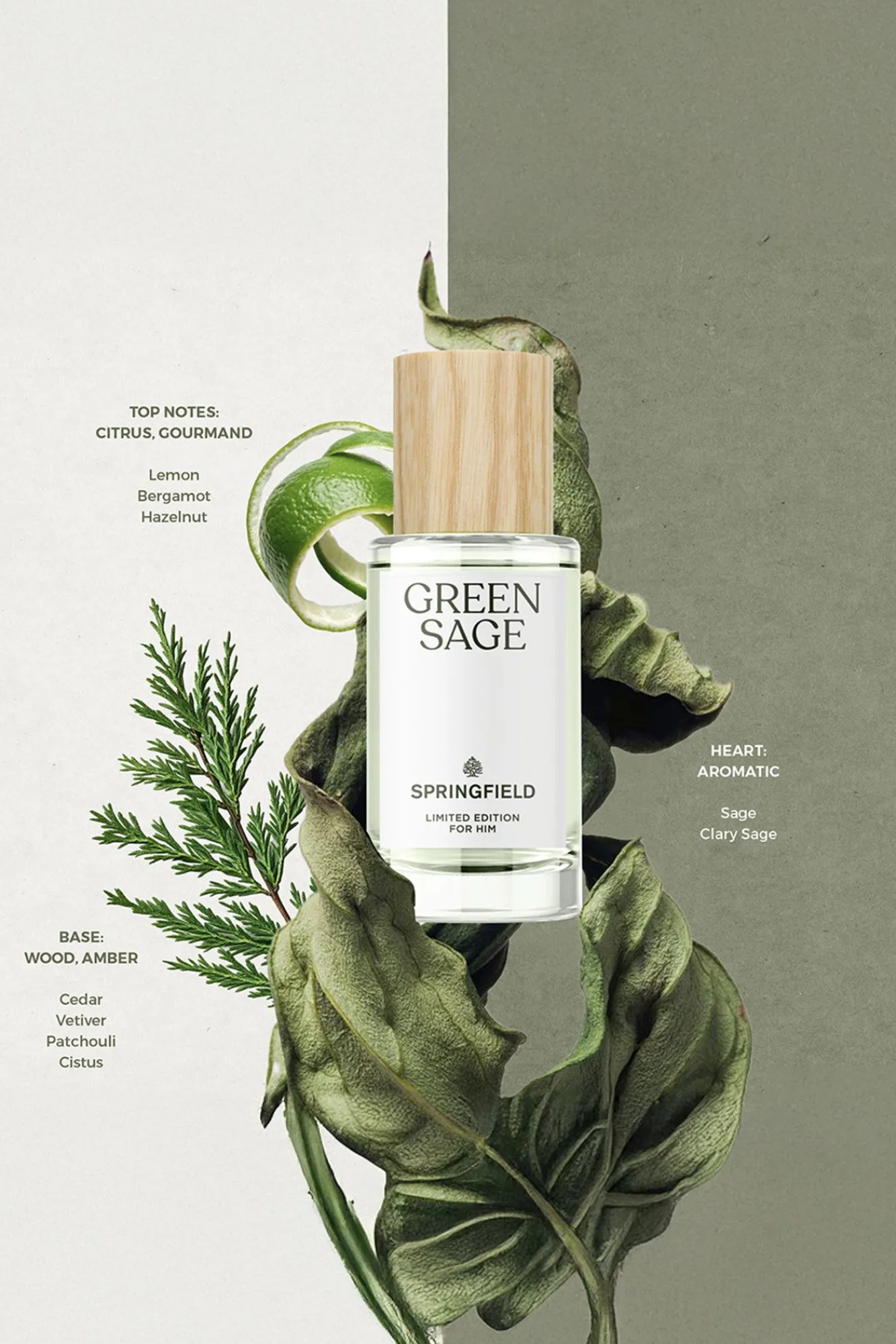 Springfield GREEN SAGE 50 ML bleu