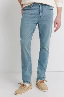 New Springfield jean skinny d&eacute;lav&eacute; moyen surteint bleu