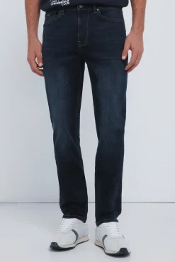 Discount Springfield Jean slim tr&egrave;s fonc&eacute; bleu