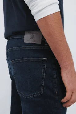 Discount Springfield Jean slim très foncé bleu