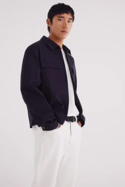 Clearance Springfield Jeans blanc coupe droite beige