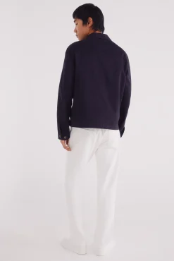 Clearance Springfield Jeans blanc coupe droite beige