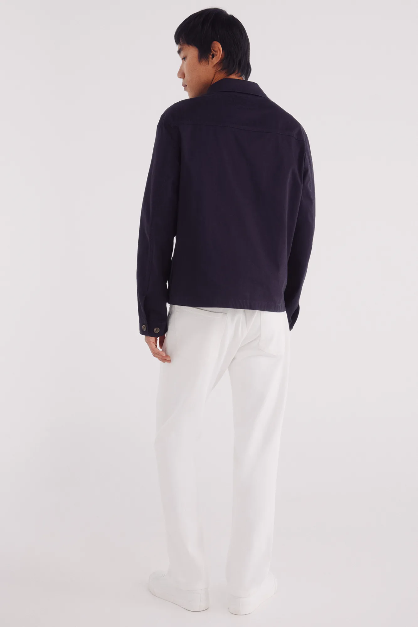 Clearance Springfield Jeans blanc coupe droite beige