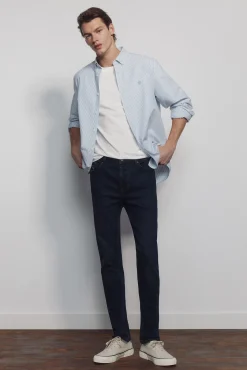 Discount Springfield Jeans très foncé skinny bleu