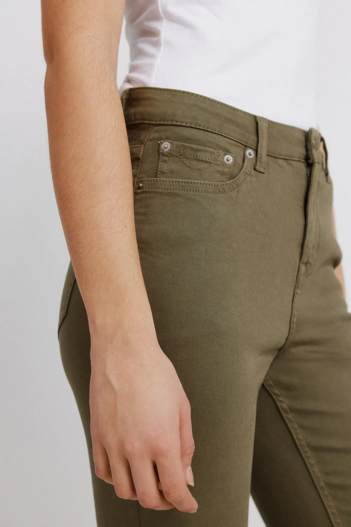 Outlet Springfield Jeans Bootcut beige