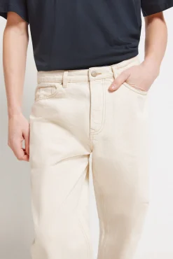 Discount Springfield Jeans coupe droite écru blanc