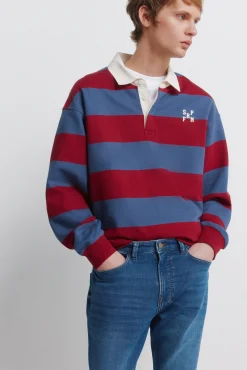 Outlet Springfield Jeans coupe slim délavé moyen bleu