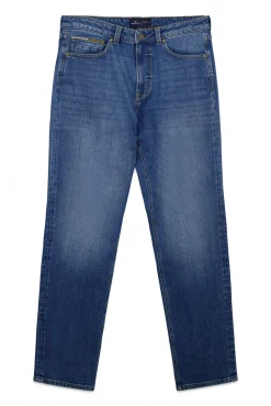 Hot Springfield Jeans délavage moyen regular fit bleu