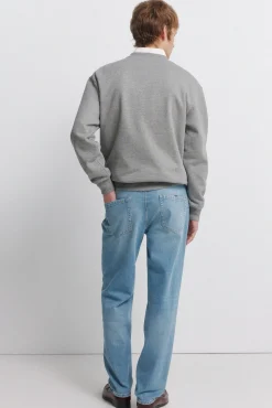 Online Springfield Jeans lavage clair moyen coupe regular bleu