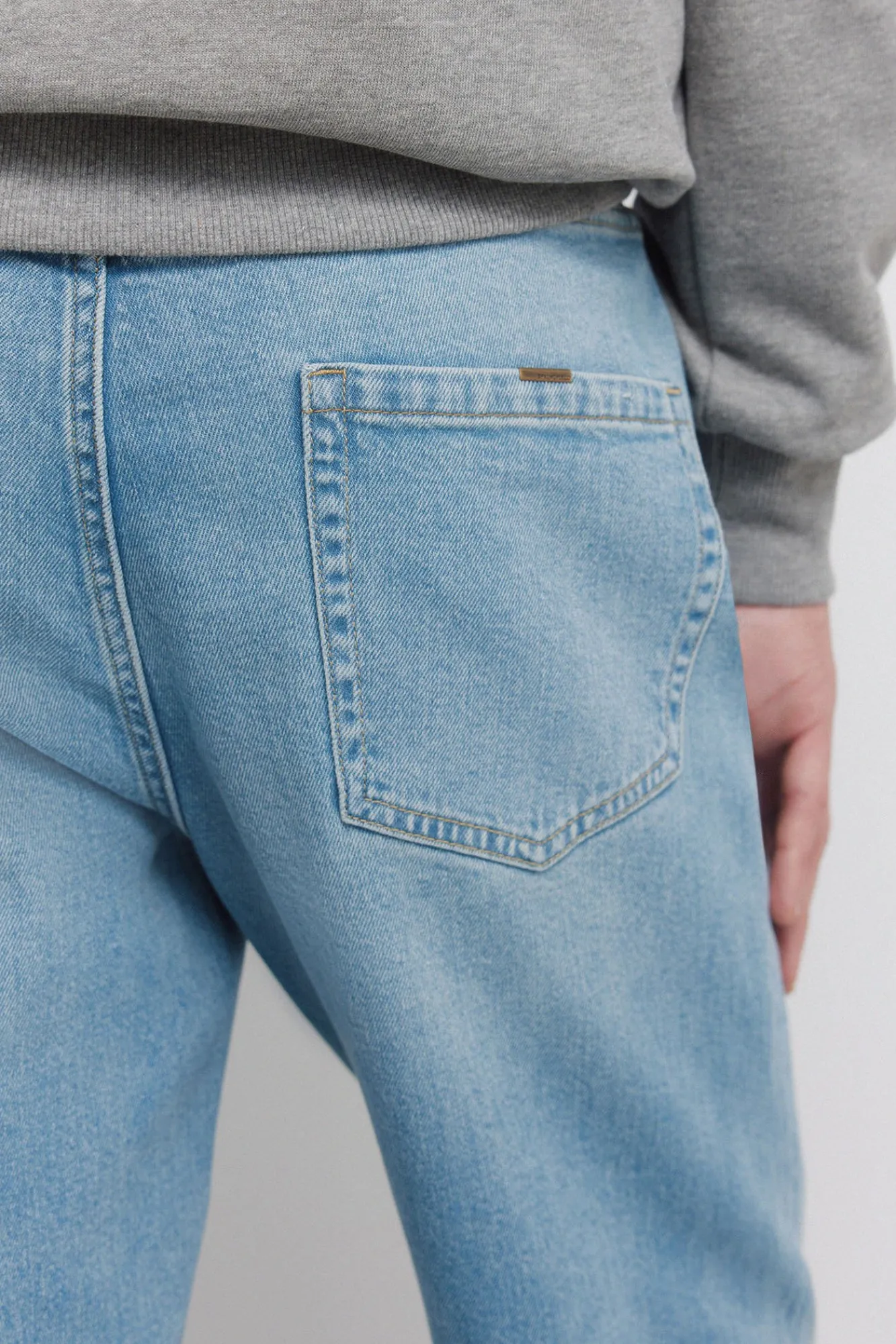 Online Springfield Jeans lavage clair moyen coupe regular bleu