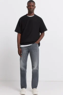 Best Springfield Jeans skinny foncé gris