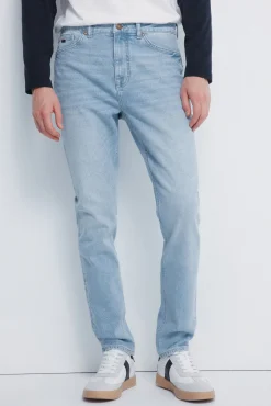 Clearance Springfield Jeans slim d&eacute;lav&eacute; clair bleu