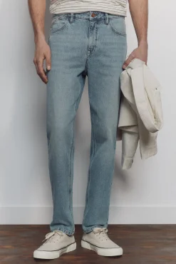 New Springfield Jeans surteints slim fit bleu