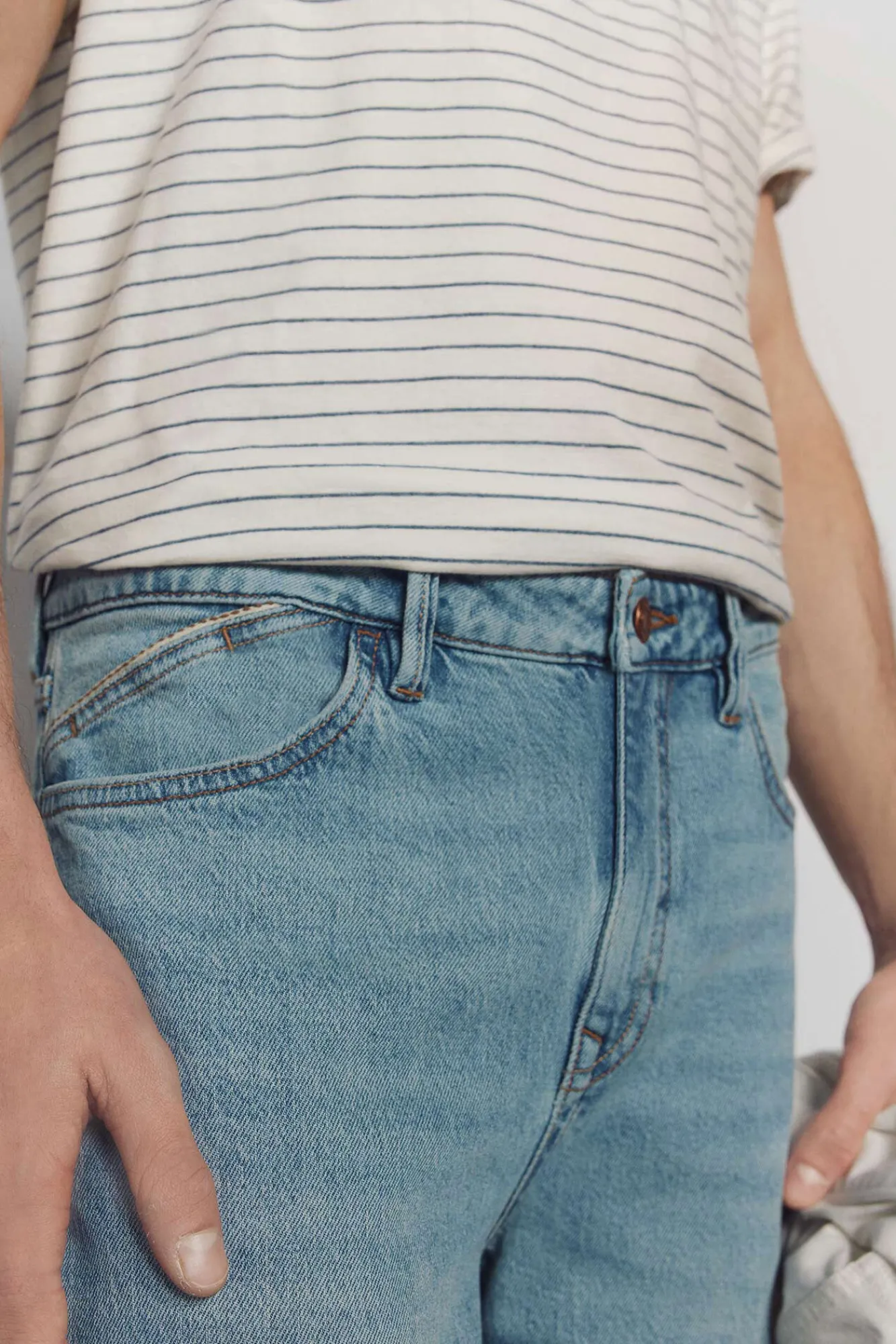 New Springfield Jeans surteints slim fit bleu
