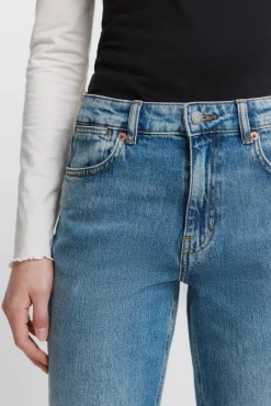 Springfield Jeans taille moyenne bleu