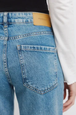 Springfield Jeans taille moyenne bleu