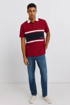 Discount Springfield Jeans ultra-léger délavé foncé slim fit bleu