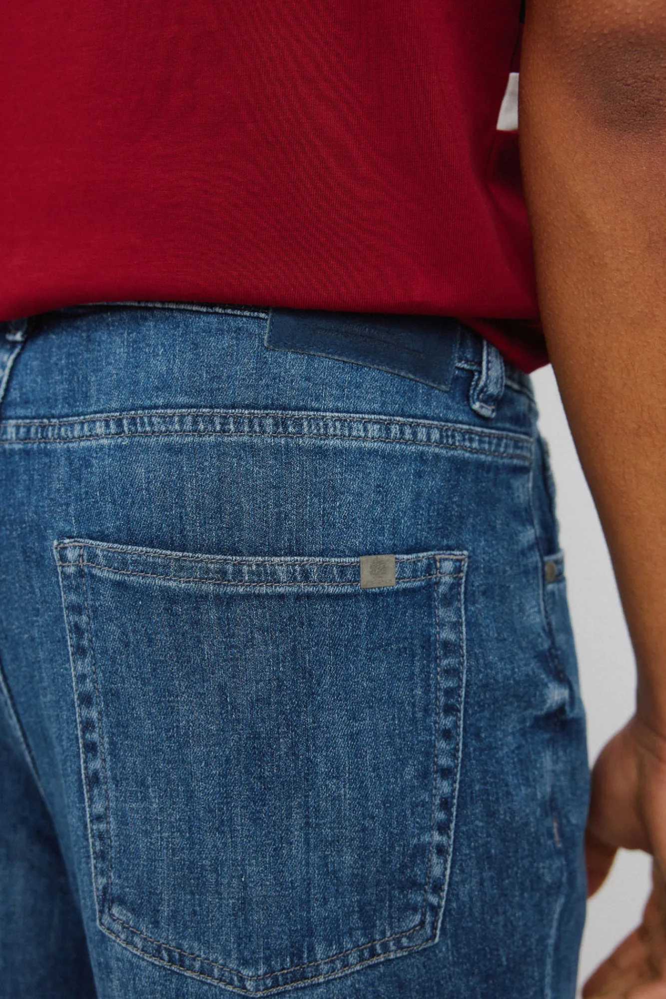 Discount Springfield Jeans ultra-léger délavé foncé slim fit bleu