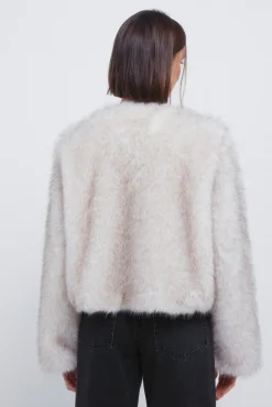 Springfield Manteau de fourrure court nude