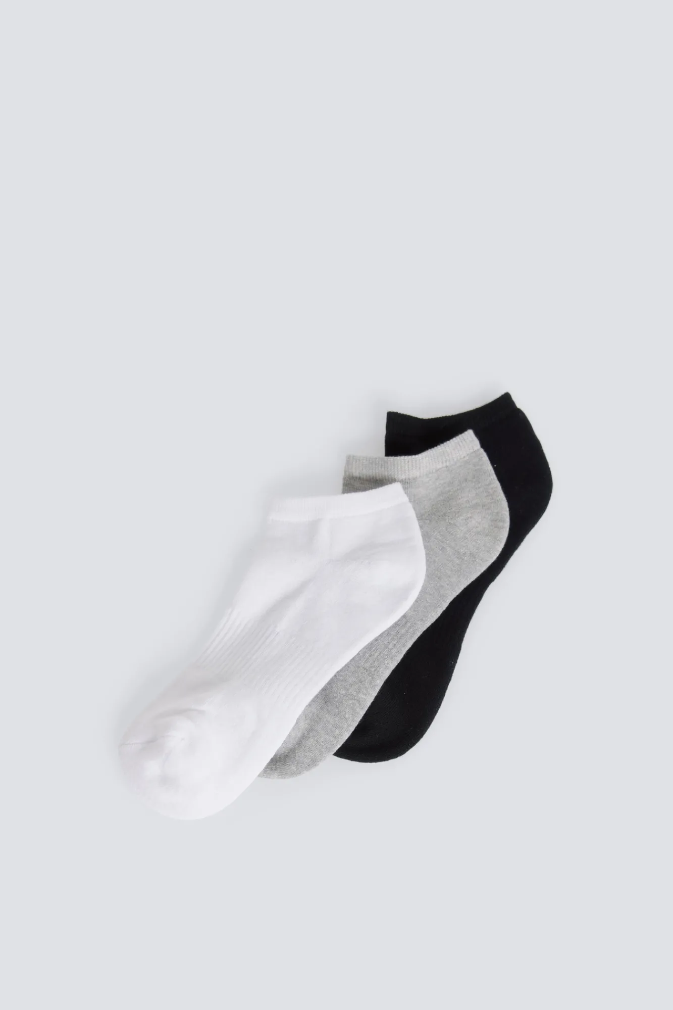 Best Springfield Pack 3 chaussettes cheville gris