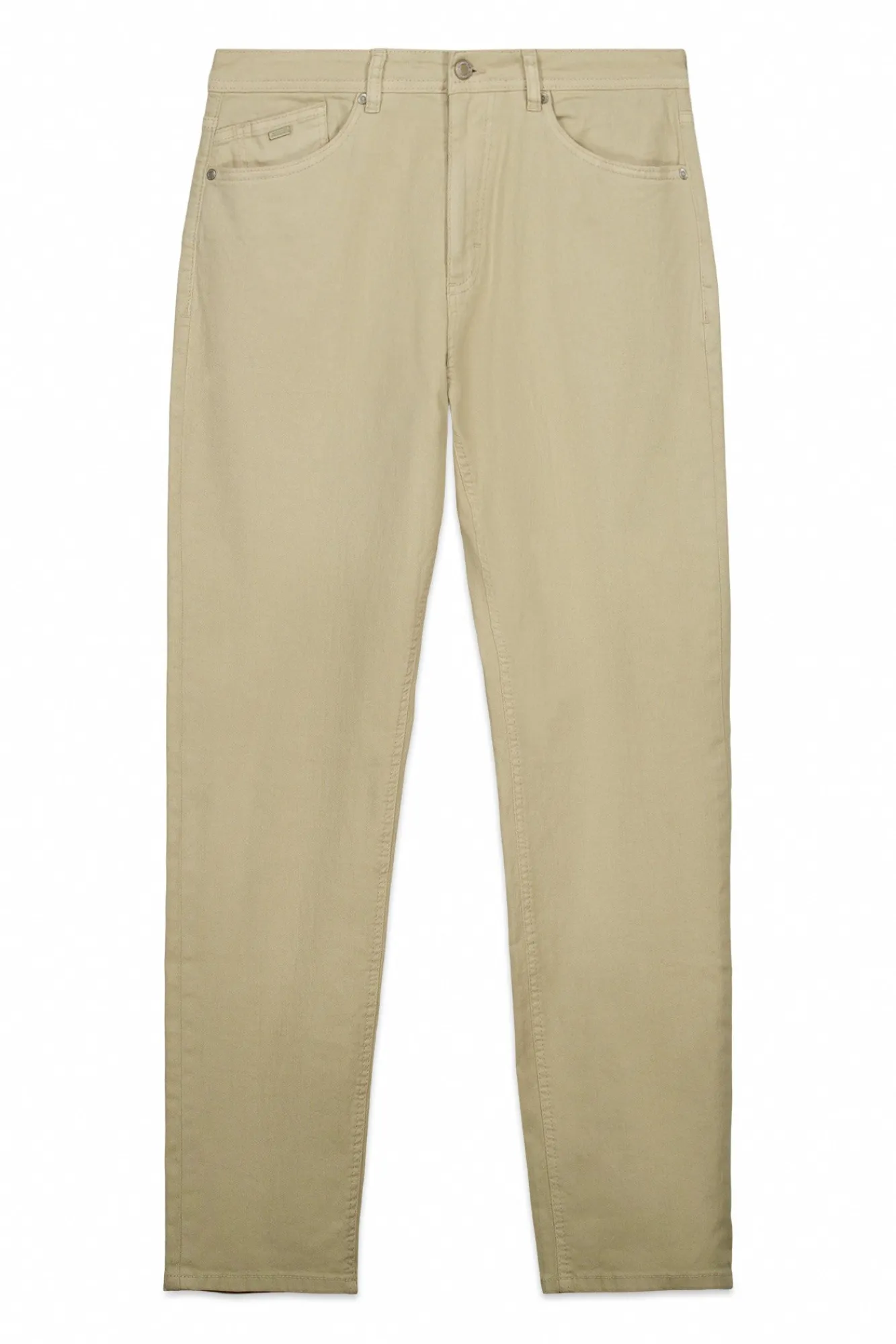Online Springfield Pantalon 5 poches délavé coupe slim