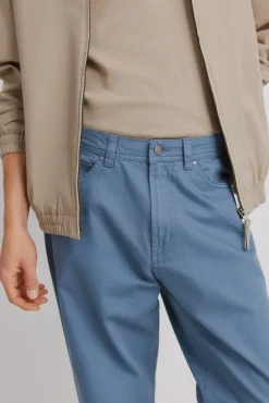 Sale Springfield Pantalon 5 poches lavé coupe droite