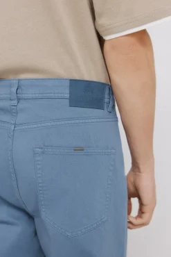 Sale Springfield Pantalon 5 poches lavé coupe droite