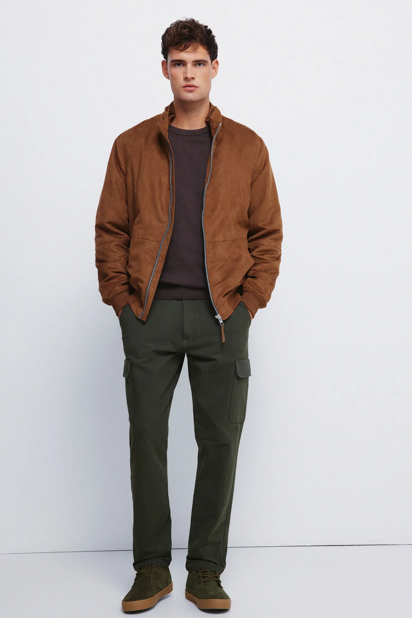 Hot Springfield Pantalon cargo coupe confortable imprimé