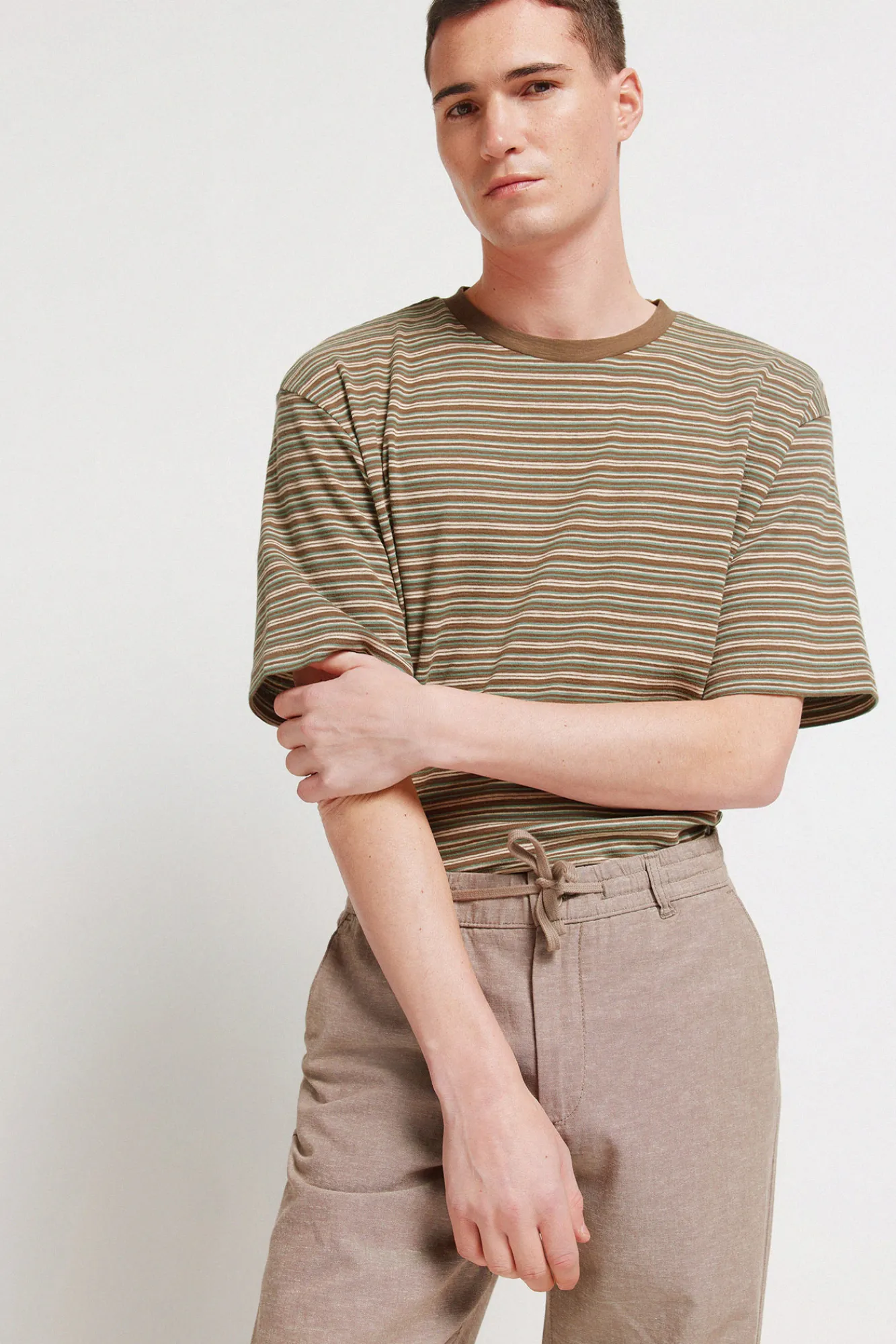 Hot Springfield Pantalon chino comfort fit en lin