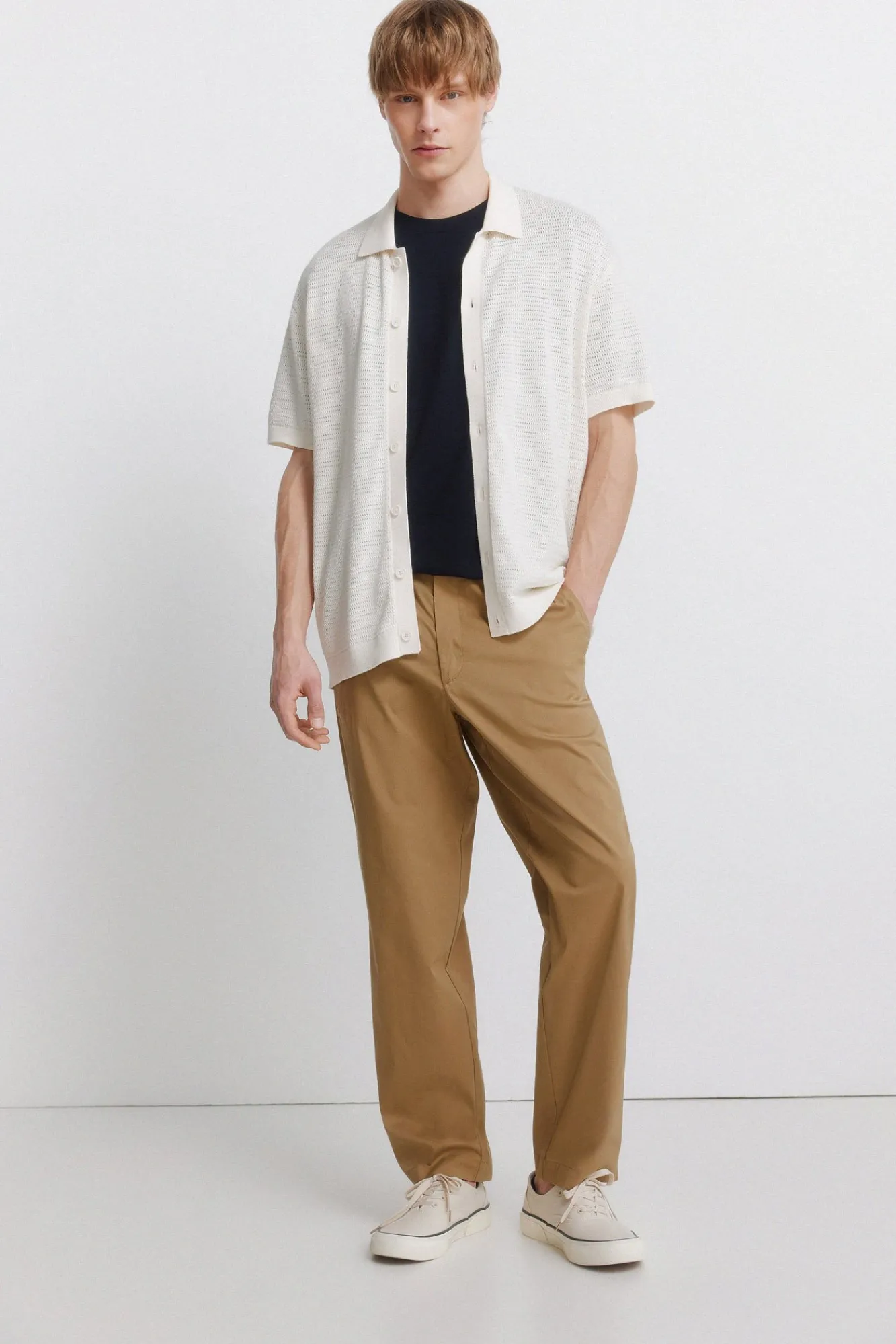 Outlet Springfield Pantalon chino léger relaxed fit